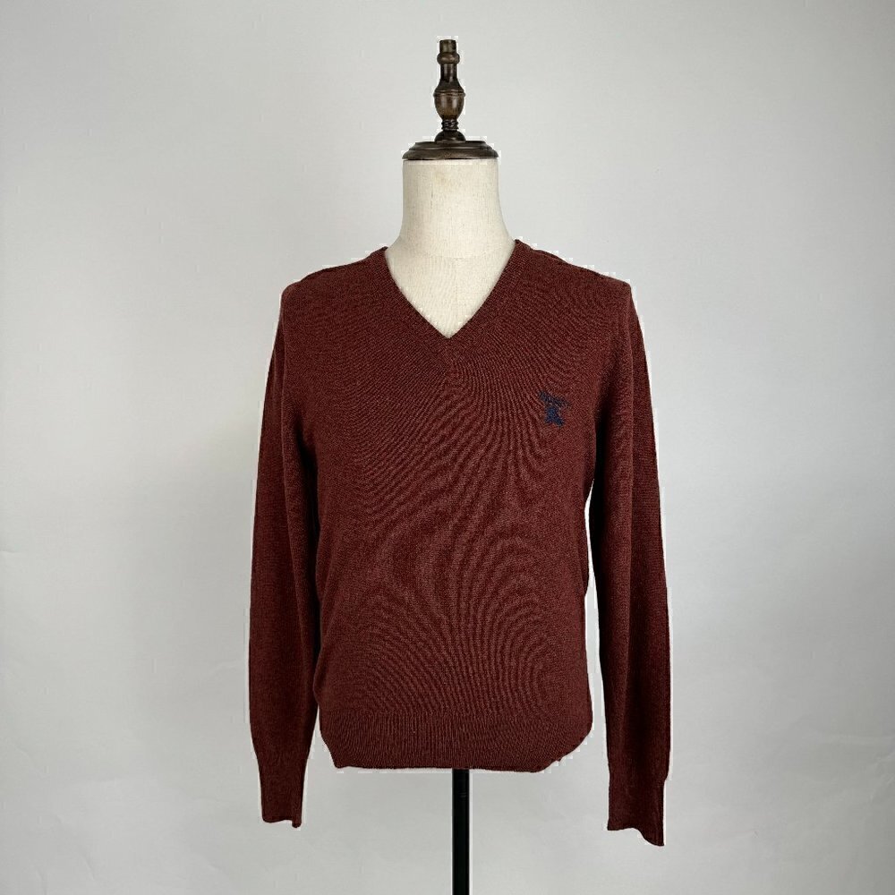 Burberrys Vintage Sweater Unisex 100% Pure lambswool